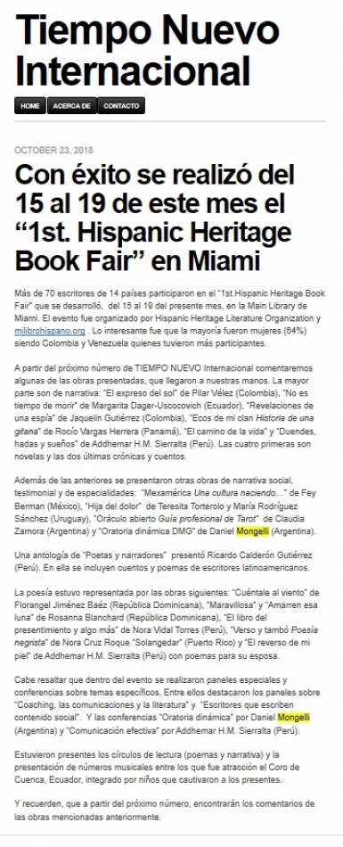 feria del libro 2019